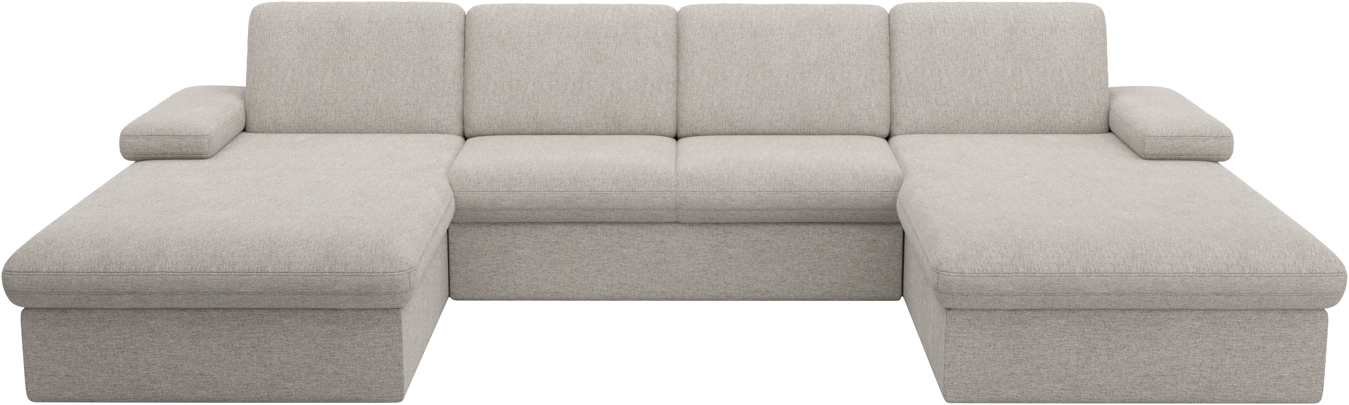 sit&more Wohnlandschaft "Moreno", mit Armteilverstellung,wahlweise mit Bett günstig online kaufen