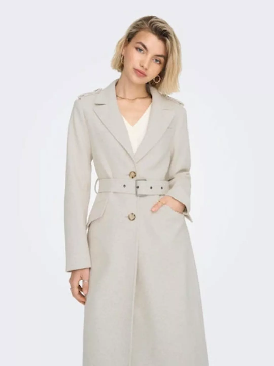 ONLY Langmantel "ONLSIF FILIPPA LIFE BELTED COAT CC OTW" günstig online kaufen