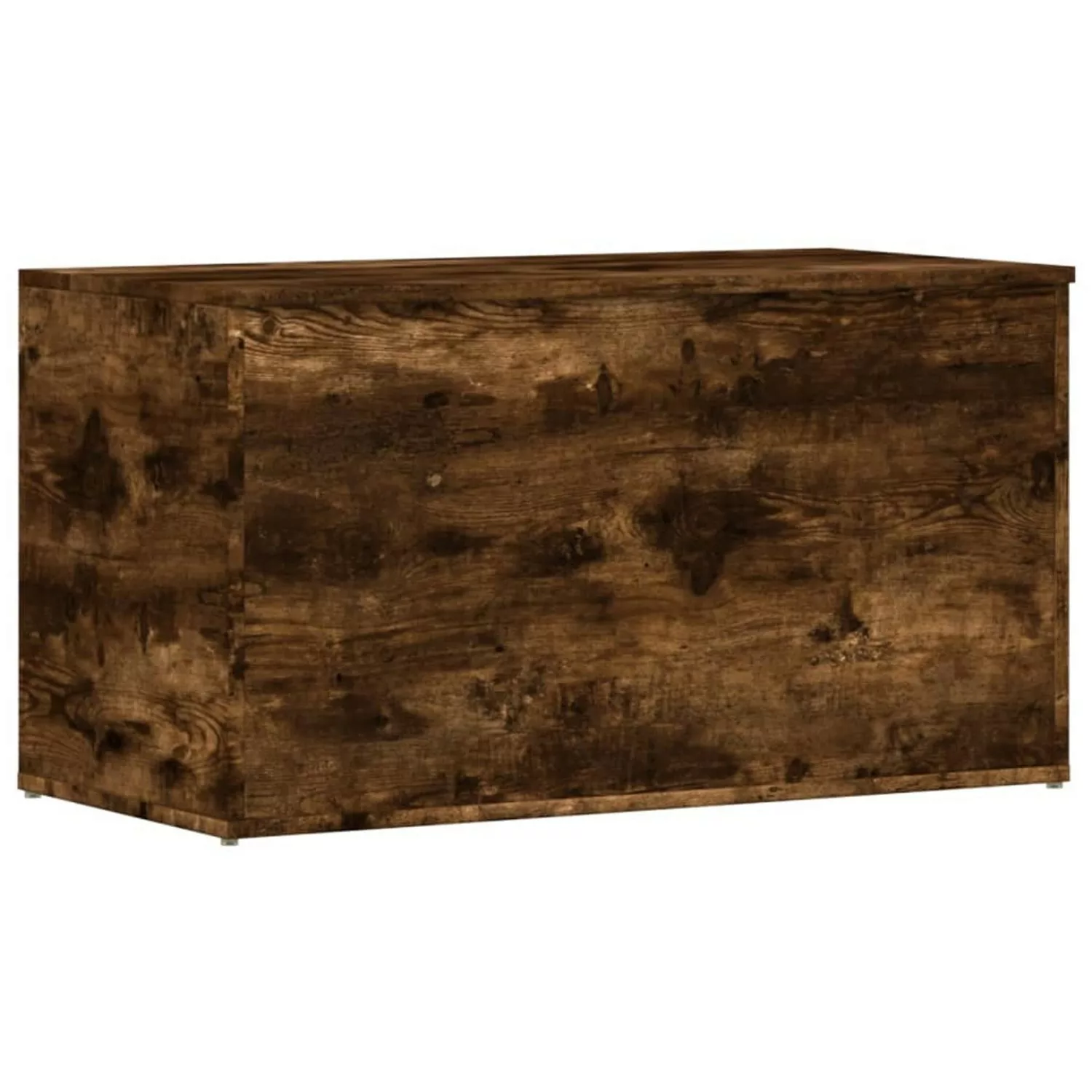 Vidaxl Aufbewahrungstruhe Räuchereiche 84x42x46 Cm Holzwerkstoff günstig online kaufen