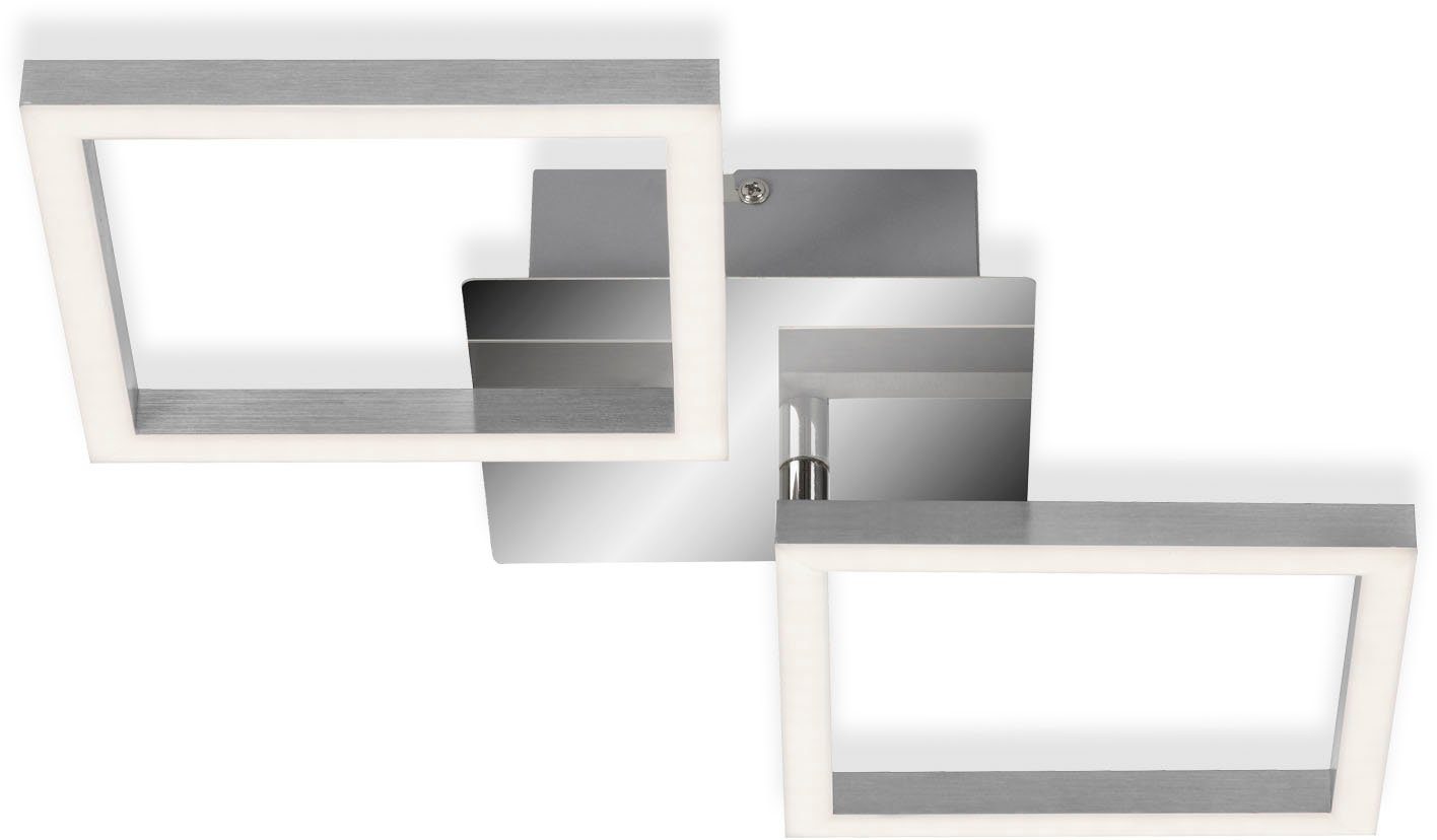 LED-Deckenleuchte Frame, 3.000 K, chrom günstig online kaufen