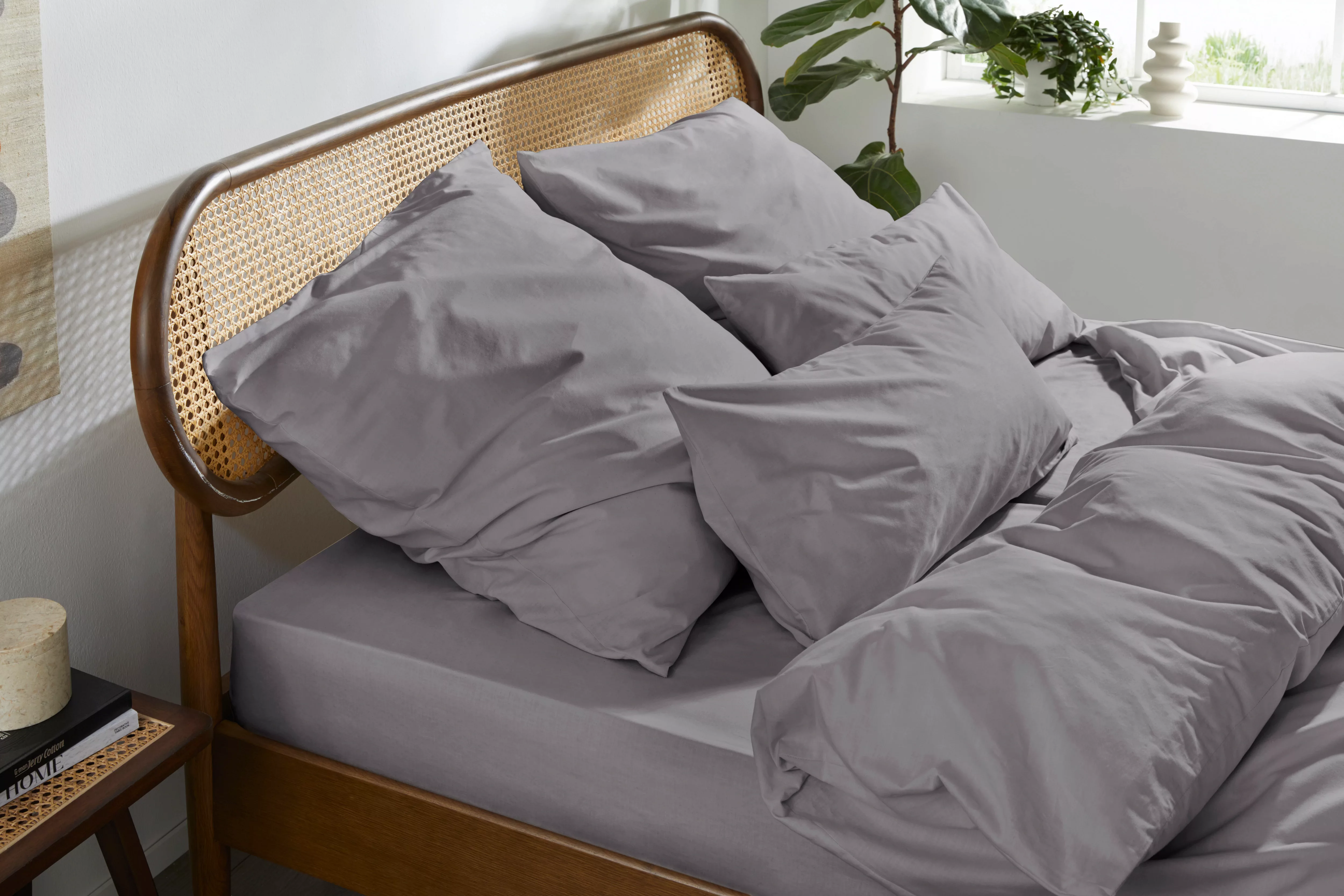 Schlafwelt Betttuch »Sari Bettuch, Laken ohne Gummizug, Bettlaken in Renfor günstig online kaufen