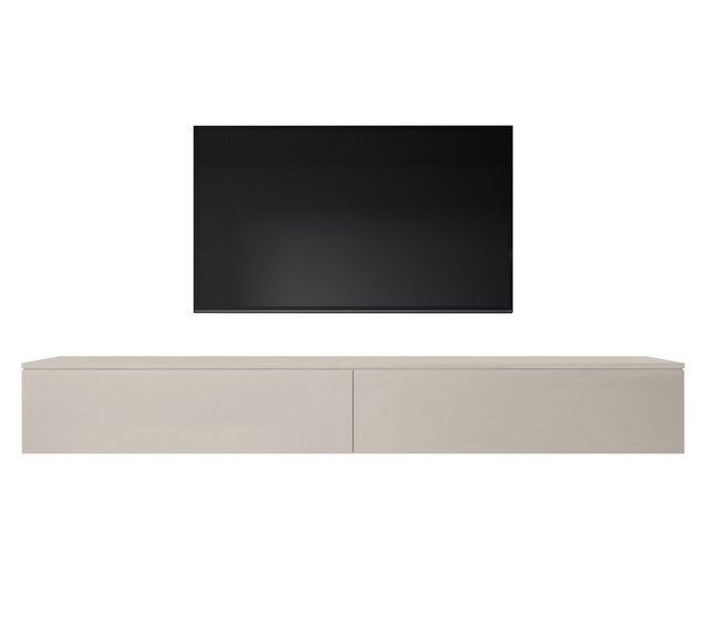 Furnix TV-Schrank BARGO 200 cm (2x100cm) Lowboard TV-Kommode ohne/mit LED B günstig online kaufen