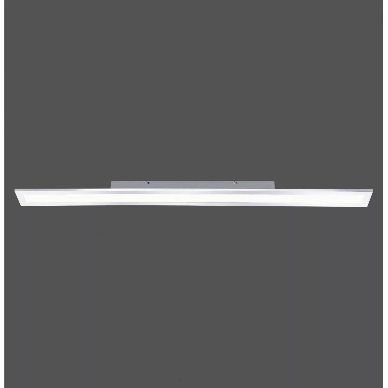 Paul Neuhaus LED-Deckenleuchte Flag 120 cm x 10 cm Chrom günstig online kaufen