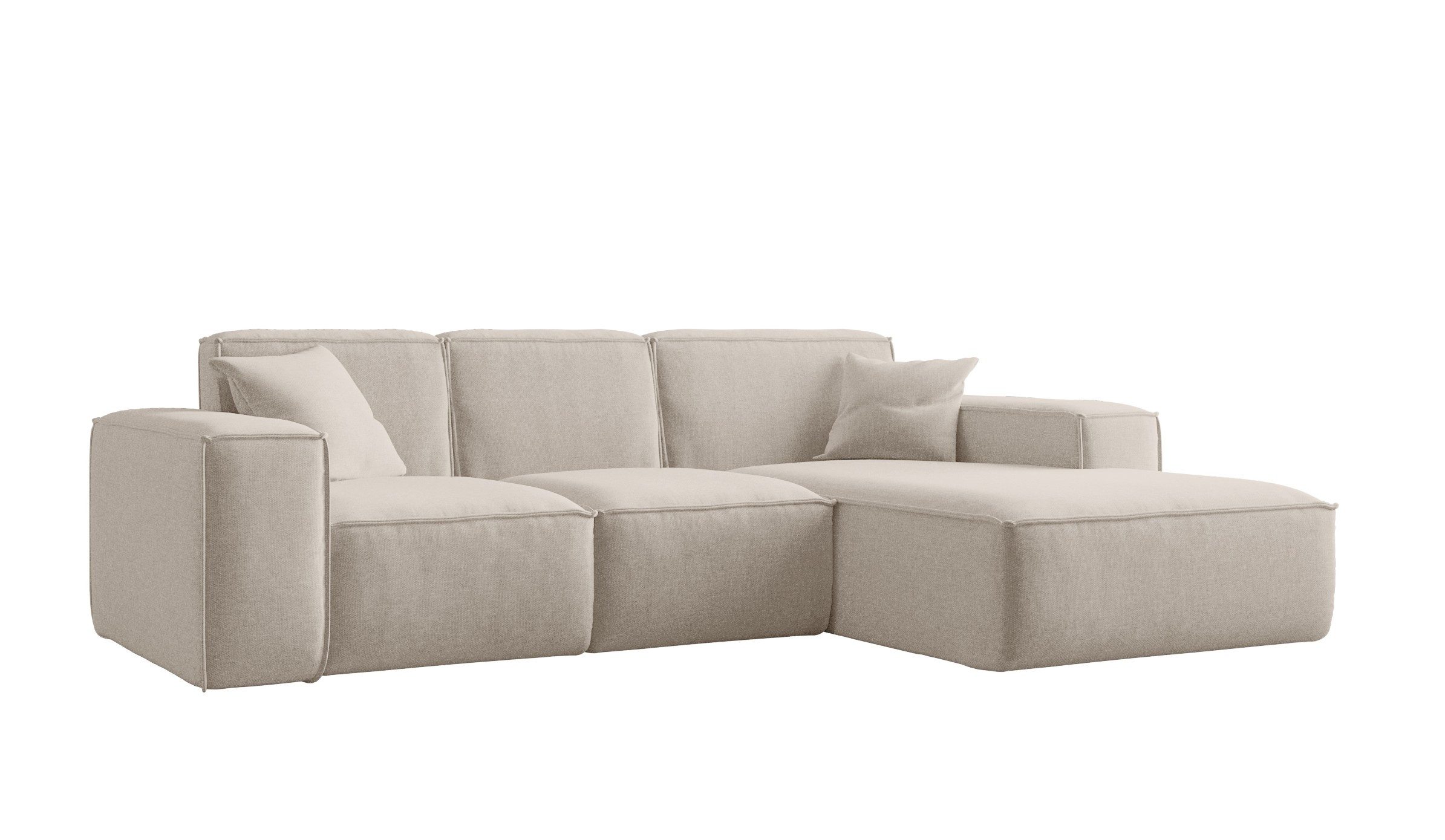 Kaiser Möbel Ecksofa Eckcouch SIENA L-Form, günstig online kaufen