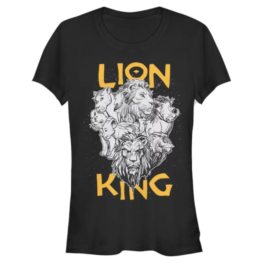 Disney - Der König der Löwen - Gruppe Cast Photo - Frauen T-Shirt günstig online kaufen