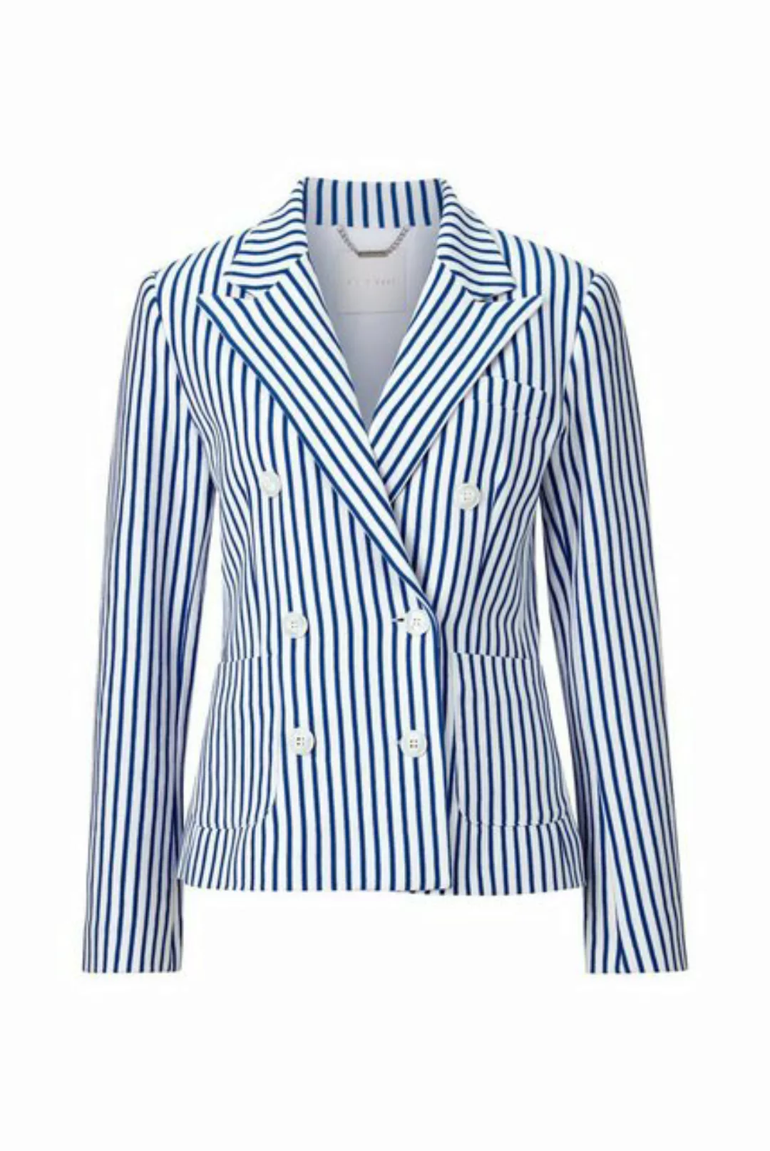 Rich & Royal Jackenblazer Tweed Jersey doublebreasted blazer, azzure blue günstig online kaufen