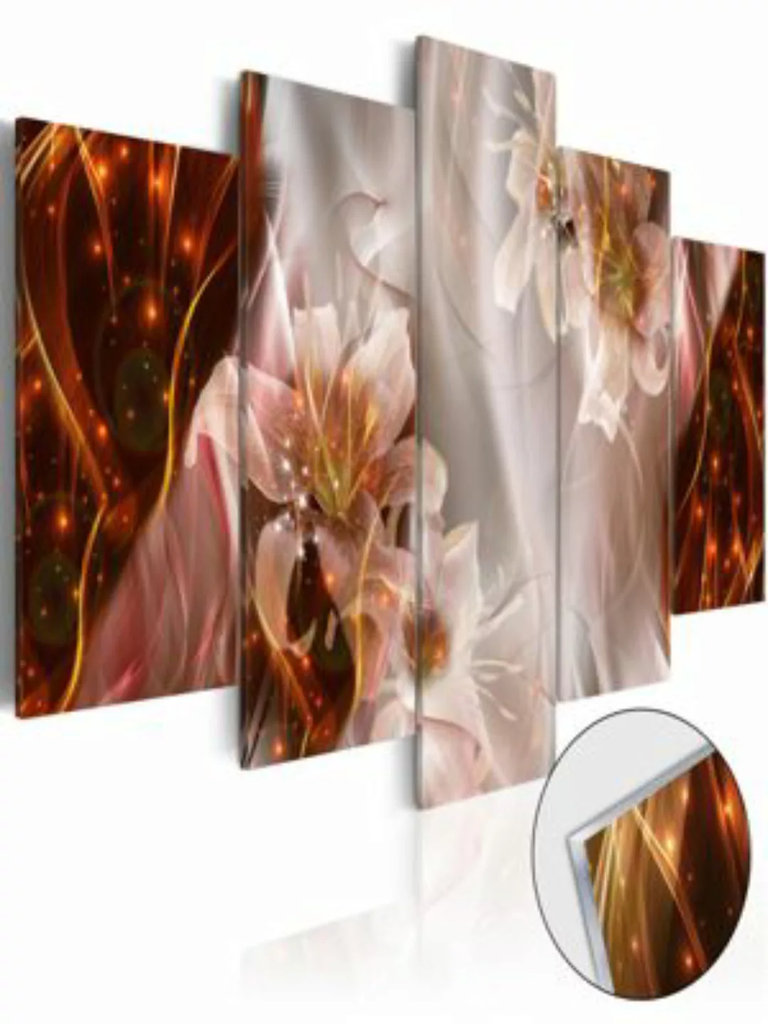 artgeist Acrylglasbild Stellar Storm [Glass] mehrfarbig Gr. 200 x 100 günstig online kaufen