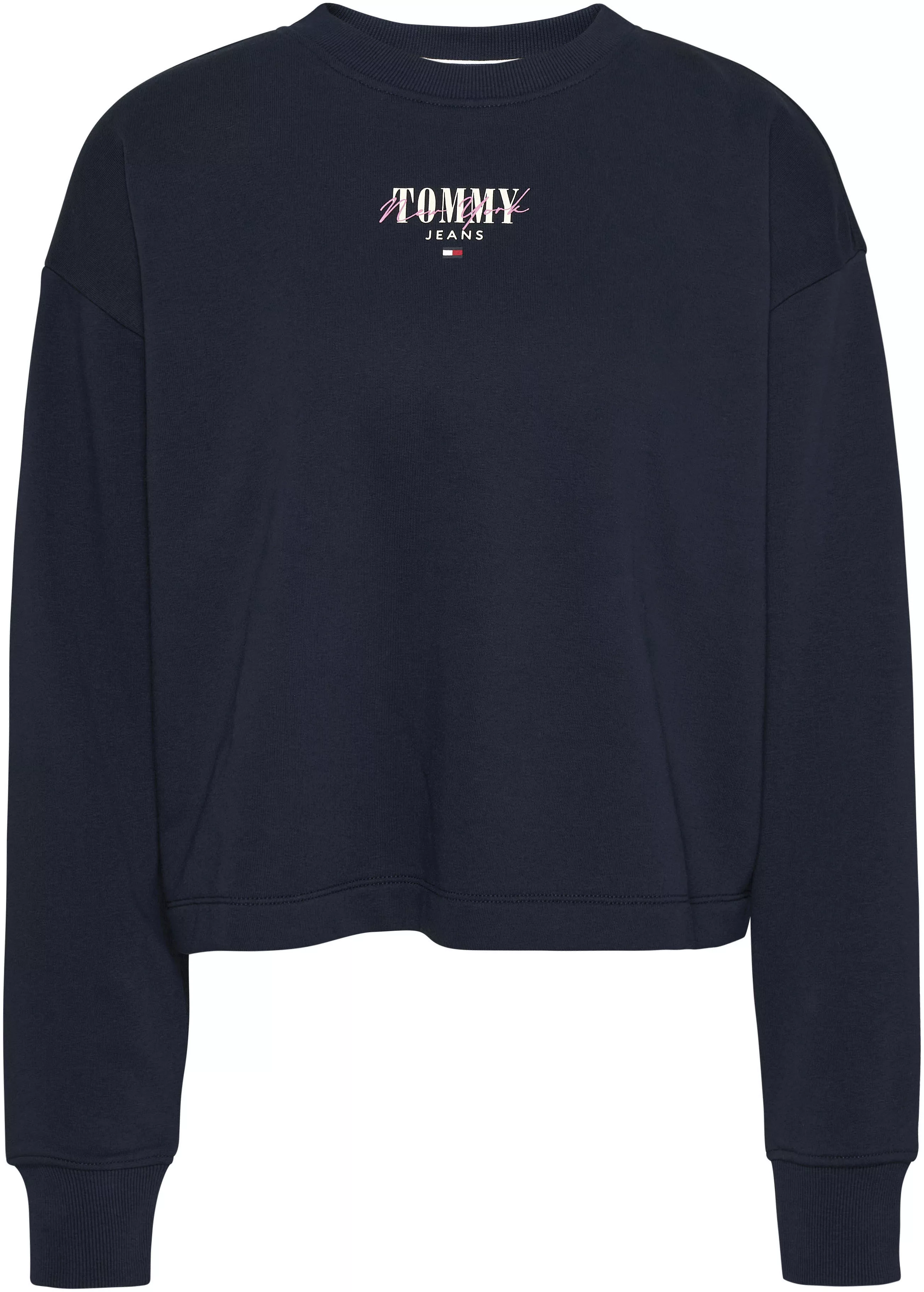 Tommy Jeans Sweatshirt "TJW RLX ESSENTIAL LOGO CREW EXT", mit Tommy Jeans L günstig online kaufen