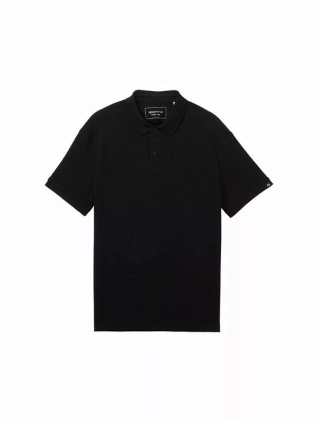 TOM TAILOR Denim Poloshirt Relaxed Poloshirt mit Bio-Baumwolle günstig online kaufen