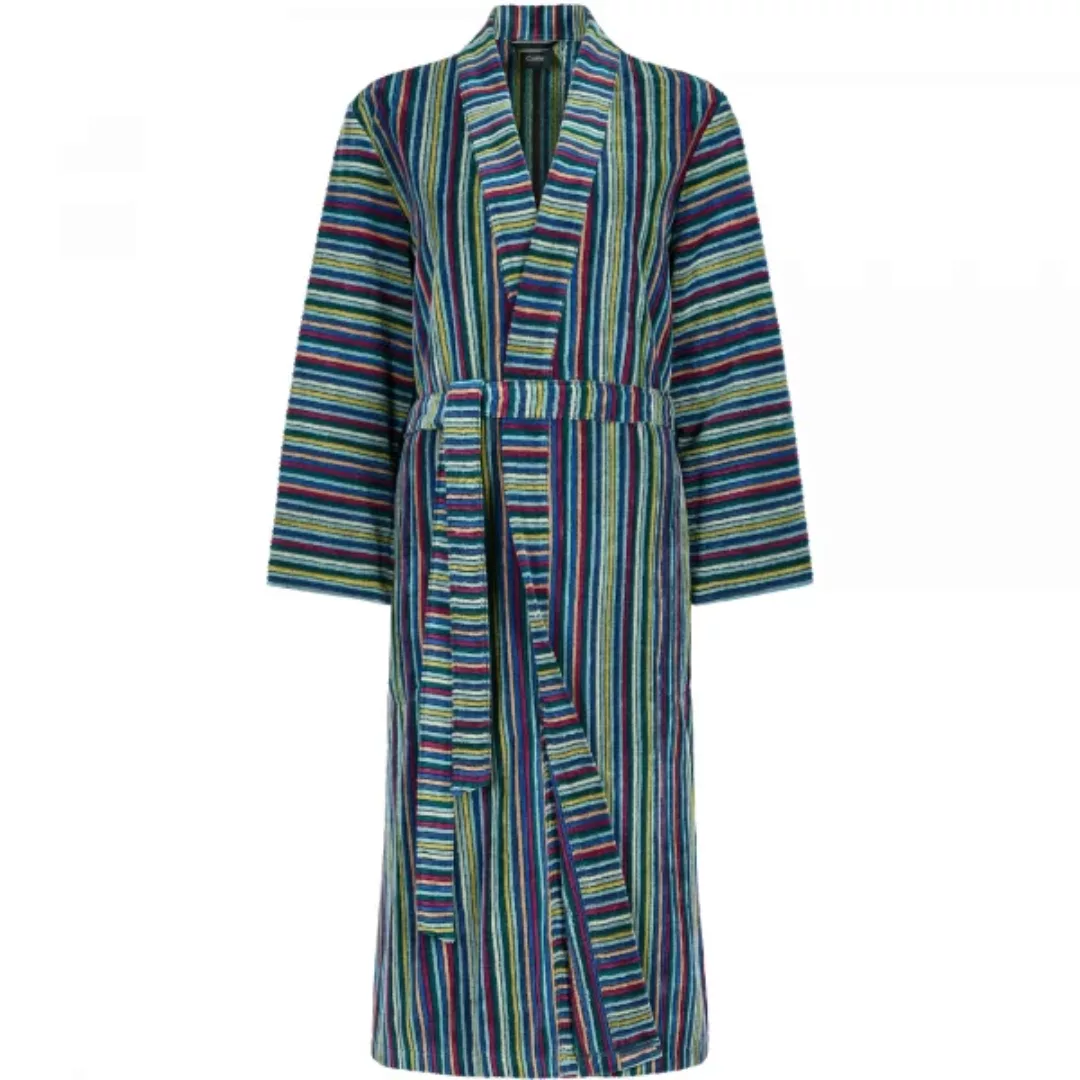 Cawö Bademäntel Damen Kimono Streifen 6217 - Farbe: multicolor - 12 günstig online kaufen