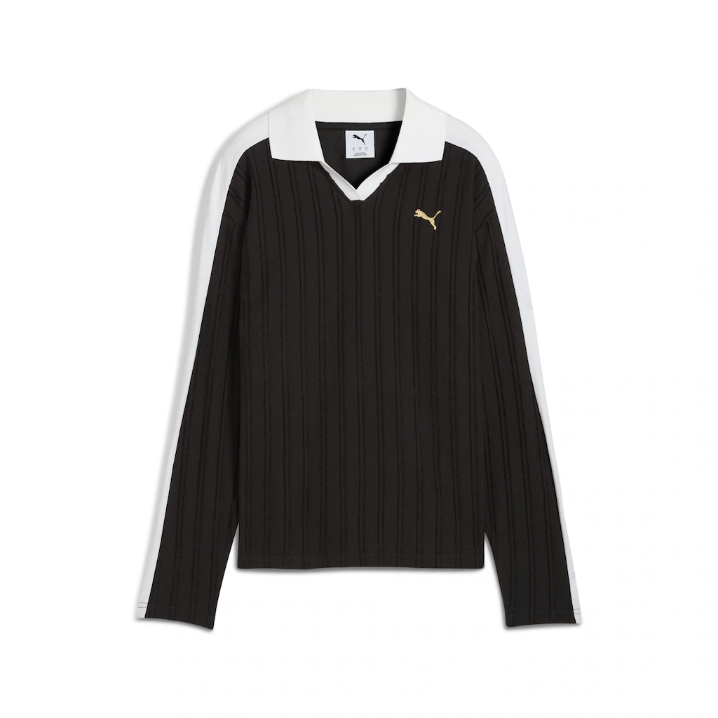 PUMA Poloshirt "T7 Relaxed Langarm-Polo Damen" günstig online kaufen