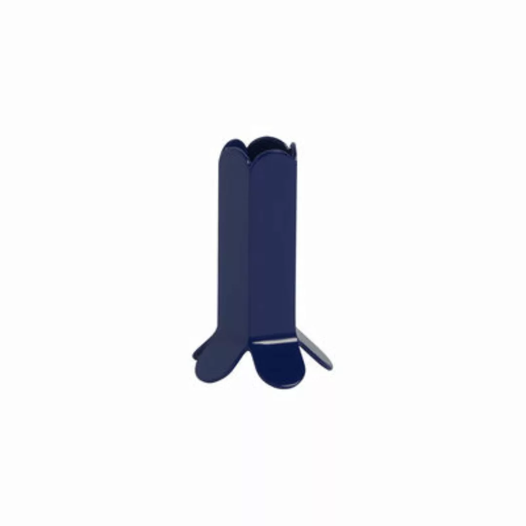 Kerzenleuchter Arcs Small metall blau / H 9 cm - Metall - Hay - Blau günstig online kaufen
