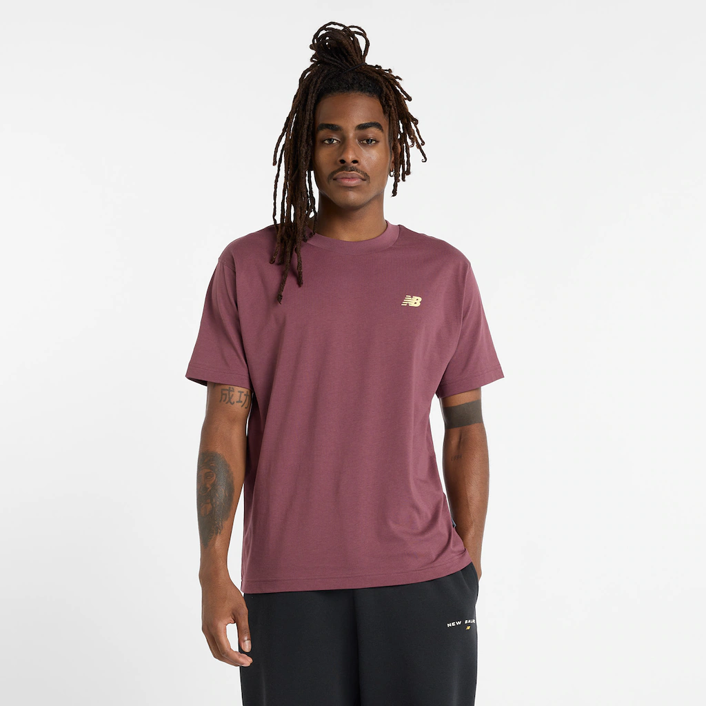 New Balance T-Shirt "SPORT ESSENTIALS LOGO T-SHIRT", mit Label günstig online kaufen