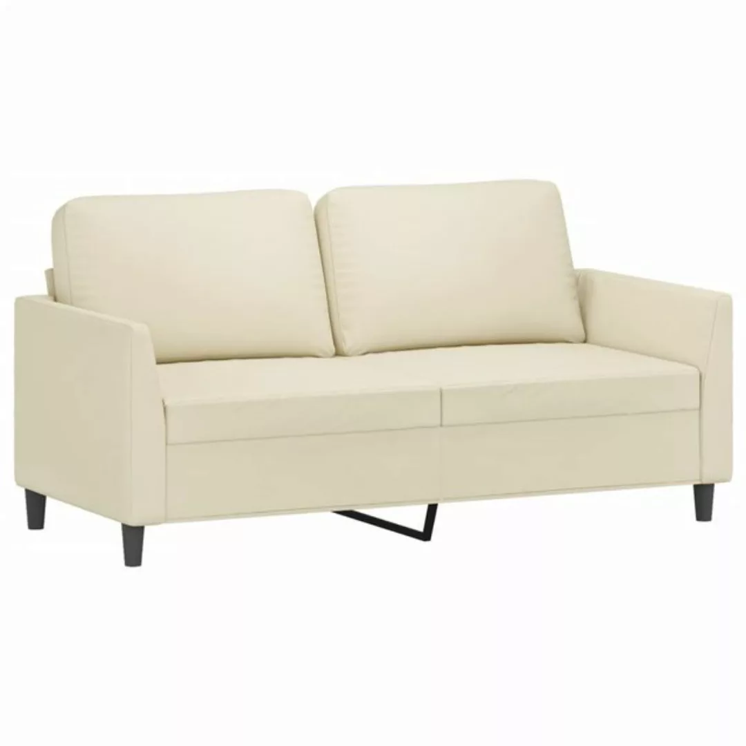 vidaXL Sofa, 2-Sitzer-Sofa Grau 140 cm Kunstleder günstig online kaufen