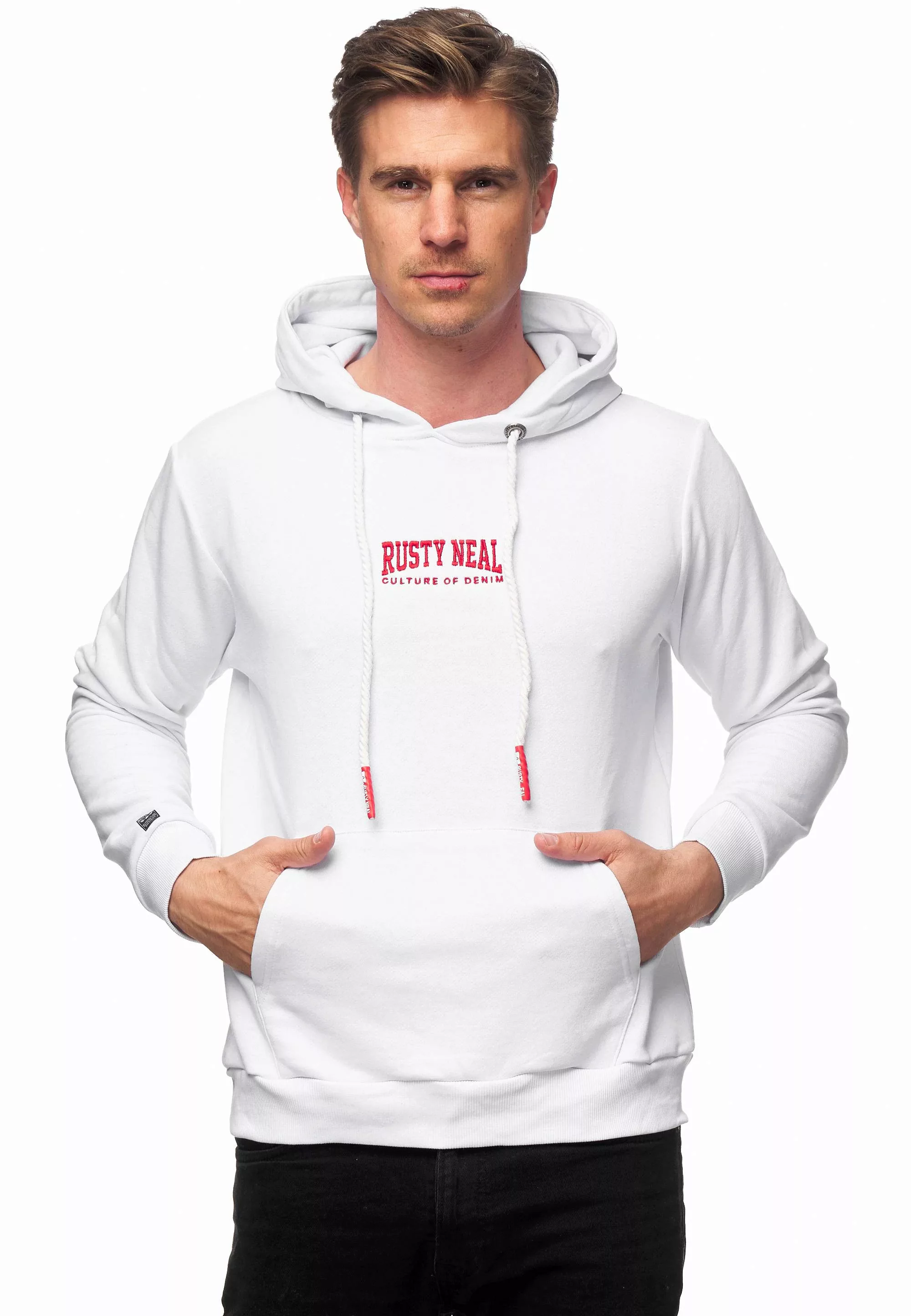 Rusty Neal Kapuzensweatshirt, mit lässiger Kängurutasche günstig online kaufen