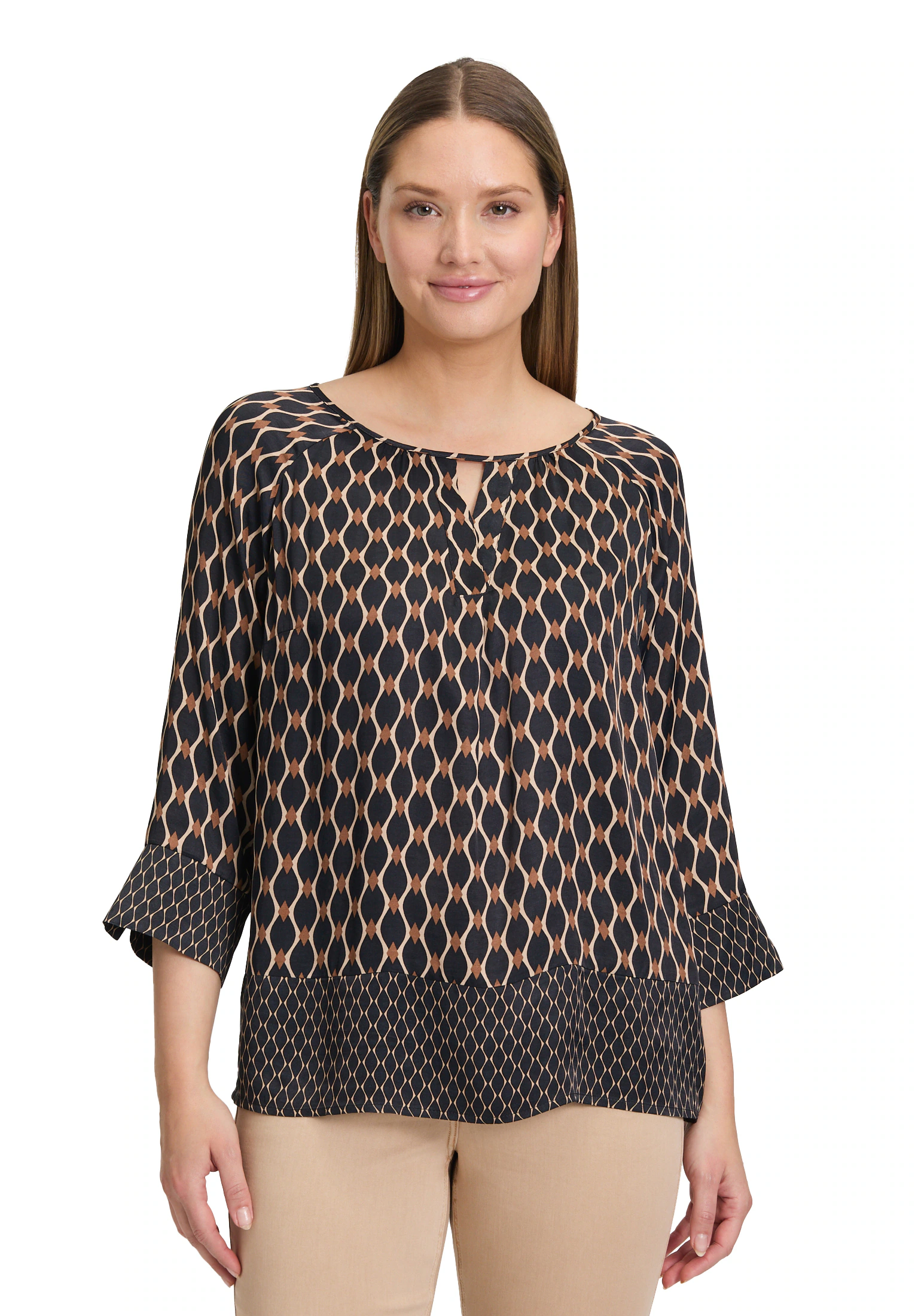 Betty Barclay Schlupfbluse "Betty Barclay Damen Schlupfbluse mit Print" günstig online kaufen