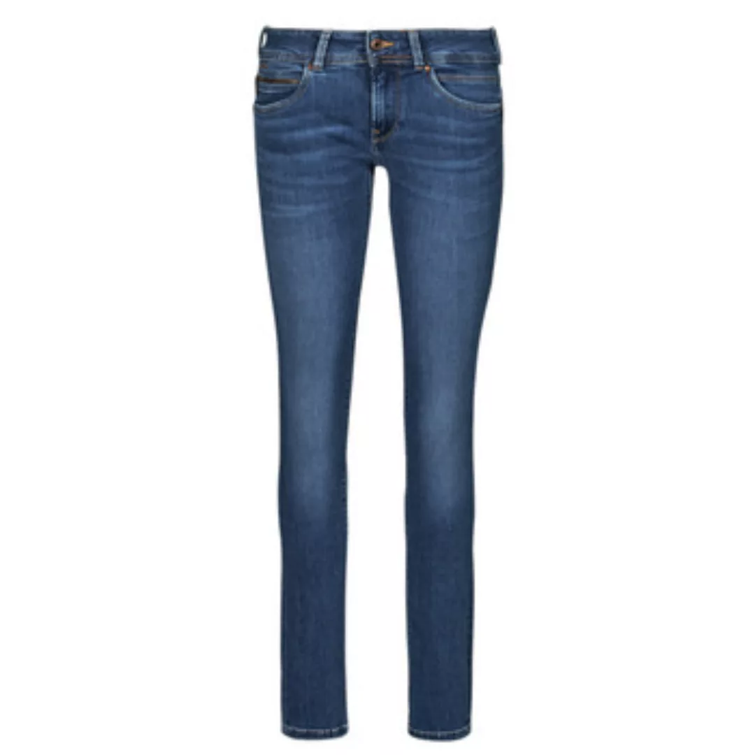 Pepe Jeans Damen Jeans SLIM JEANS LW - Slim Fit - Blau - Medium Used günstig online kaufen