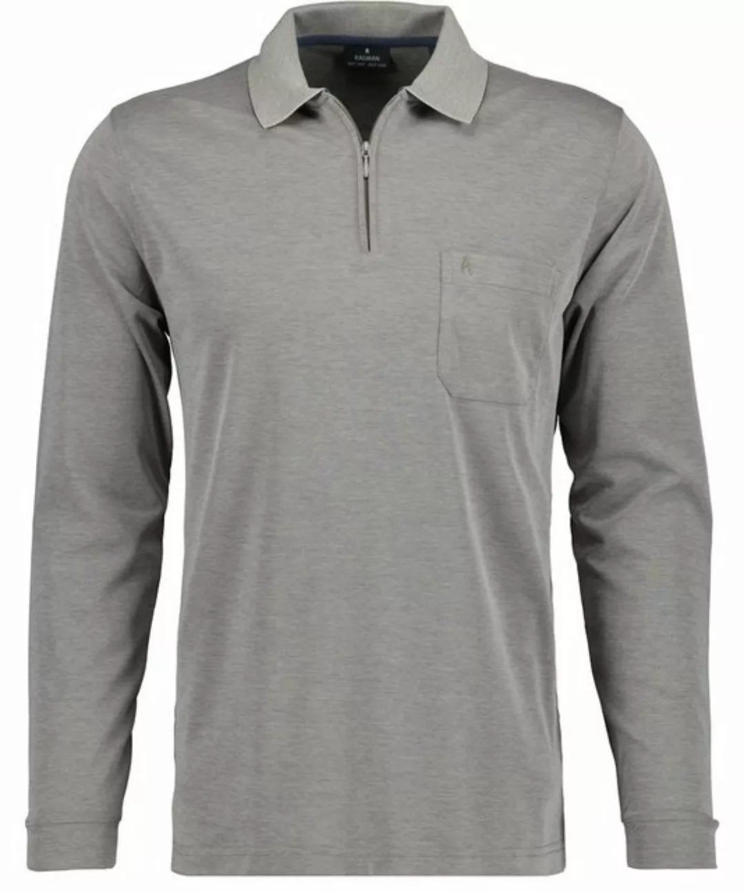 RAGMAN T-Shirt Ragman / He.Polo / Polo zip soft knit LS günstig online kaufen