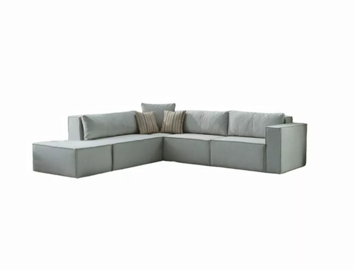 Villa Möbel Ecksofa Cozzy, Set, Hand Made Quality, pflegeleichter Mikrofase günstig online kaufen