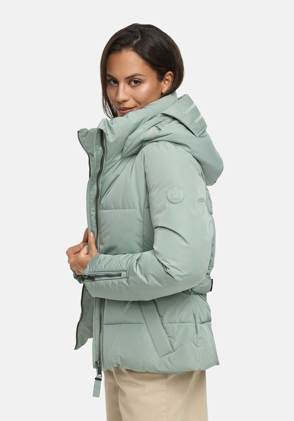 Marikoo Winterjacke "Aleynaa", Winterjacke mit Taillengürtel günstig online kaufen