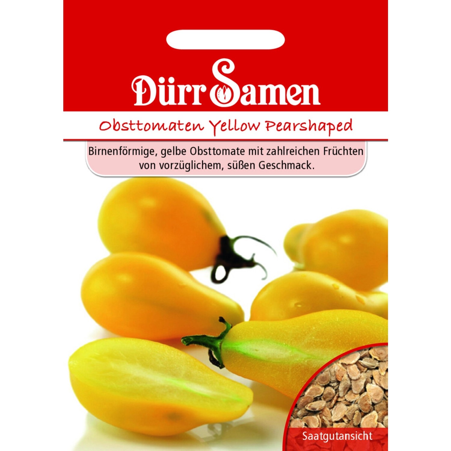 Dürr Samen Obst-Tomaten Yellow Pearshaped Saatgut günstig online kaufen