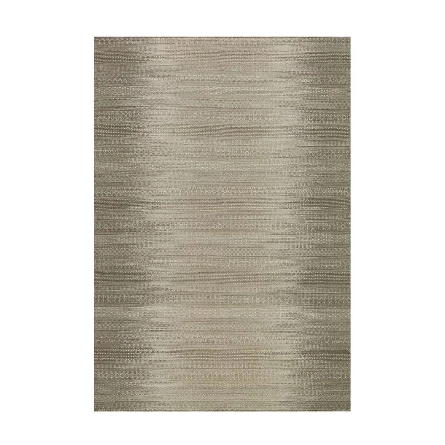 MeGusta Flachflor Teppich Retro Taupe Wolle 170x240 cm Graciela günstig online kaufen