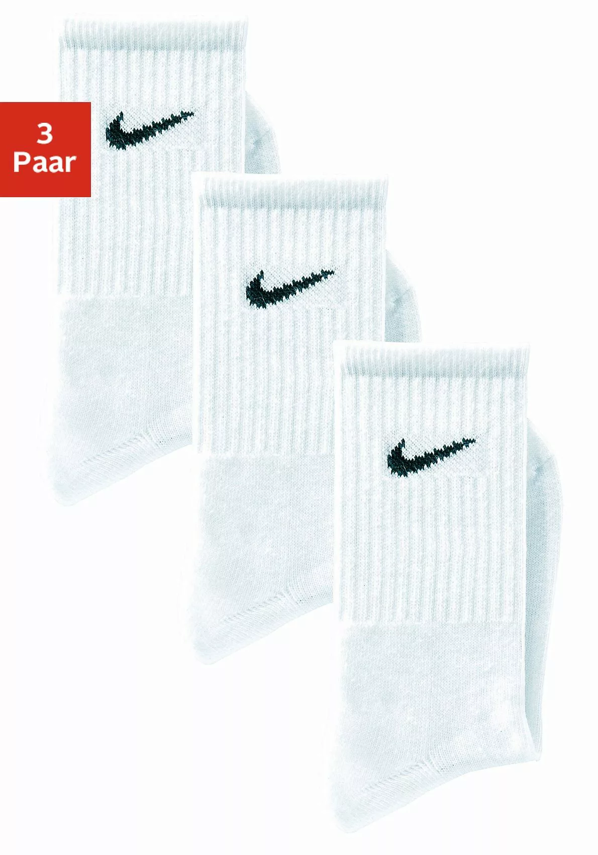 Nike Sportsocken, (3 Paar), mit Frottee günstig online kaufen