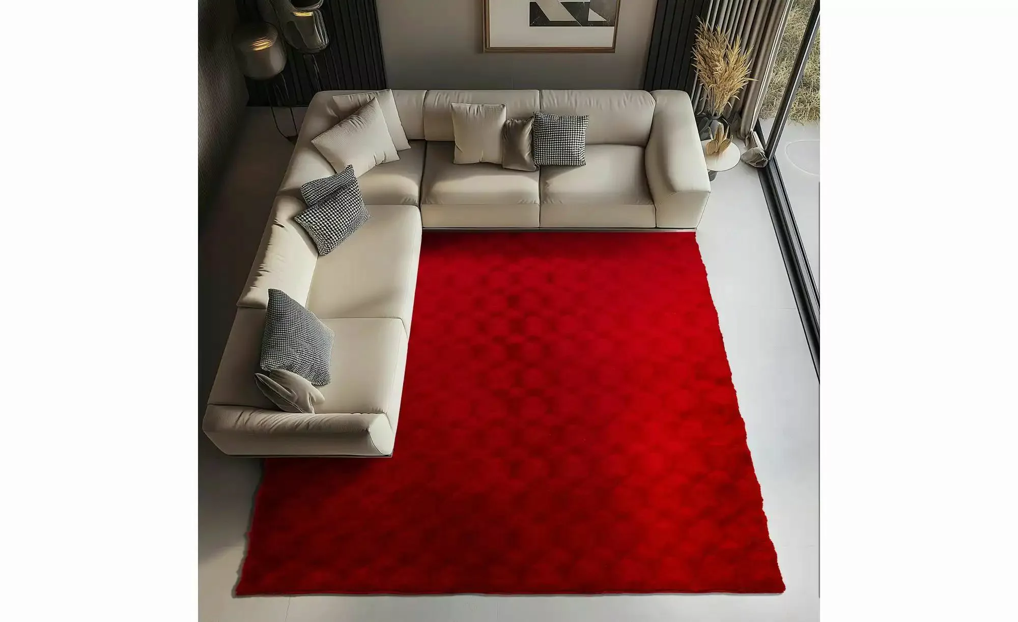 Teppich   ¦ rot ¦ Synthetische Fasern ¦ Maße (cm): B: 80 H: 3 Teppiche > Wo günstig online kaufen