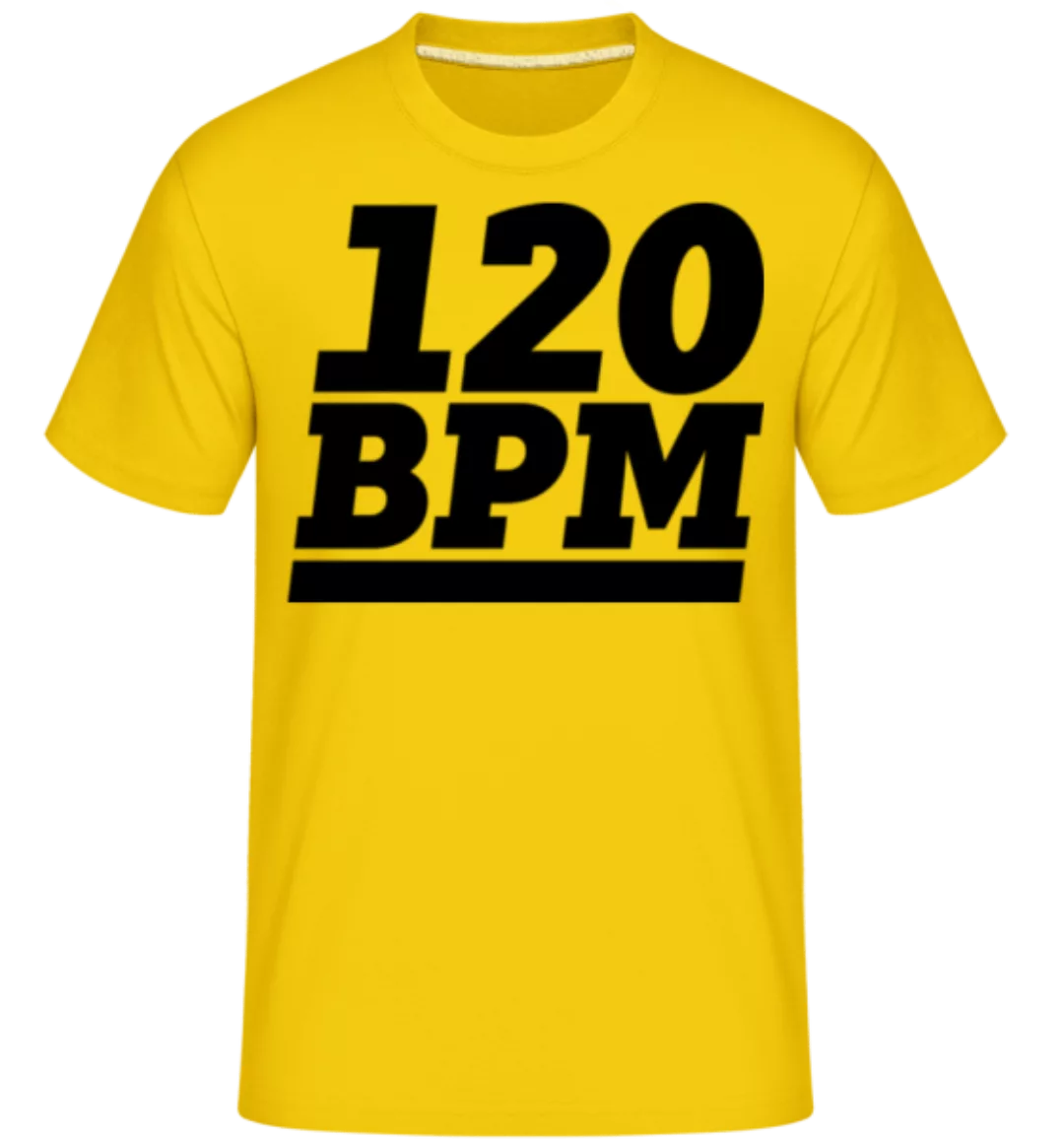 120 BPM Logo · Shirtinator Männer T-Shirt günstig online kaufen