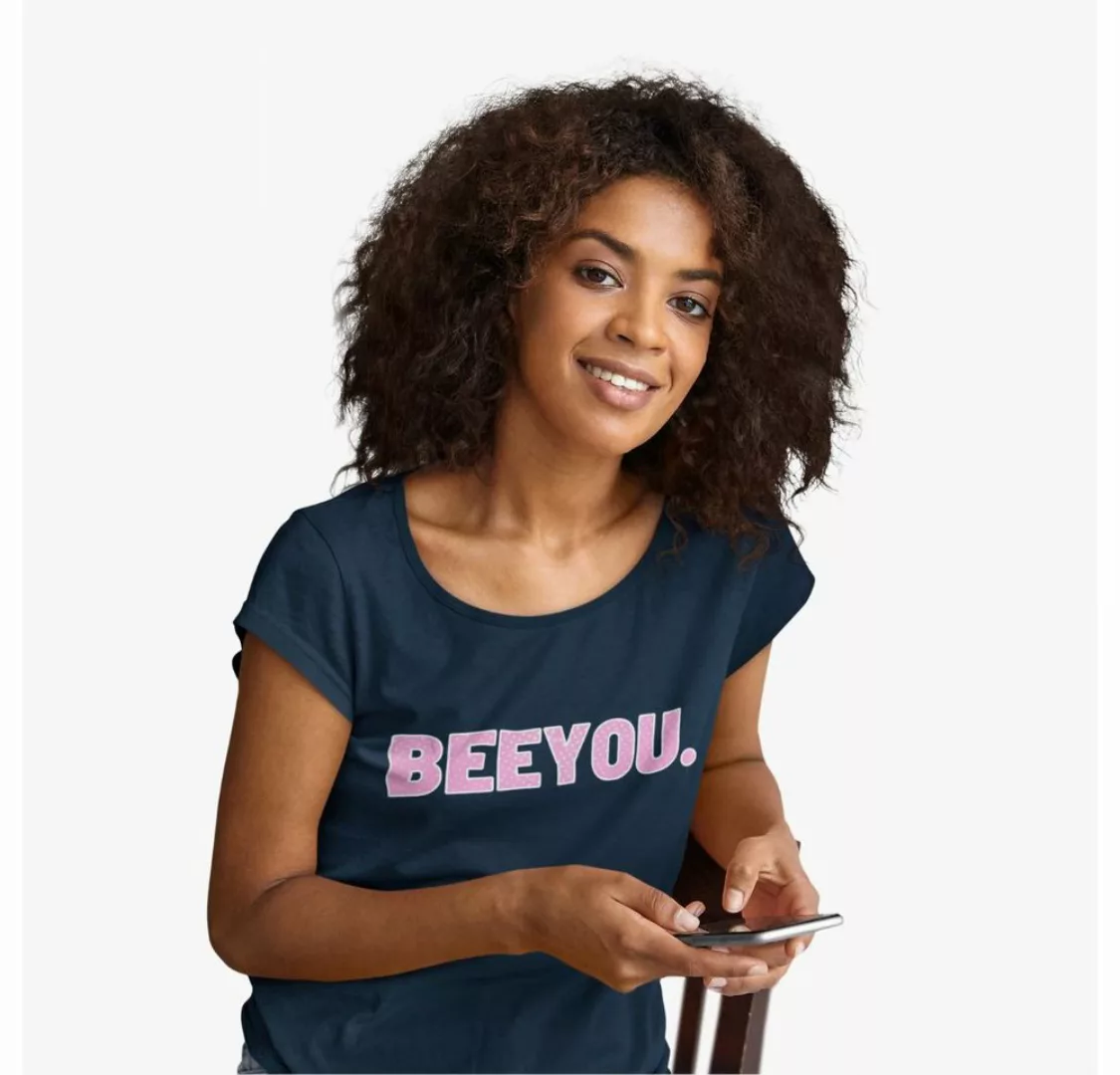 Beeyou. Clothes T-Shirt VALORA - T-Shirt Straight Fit vegan und aus 100% Bi günstig online kaufen