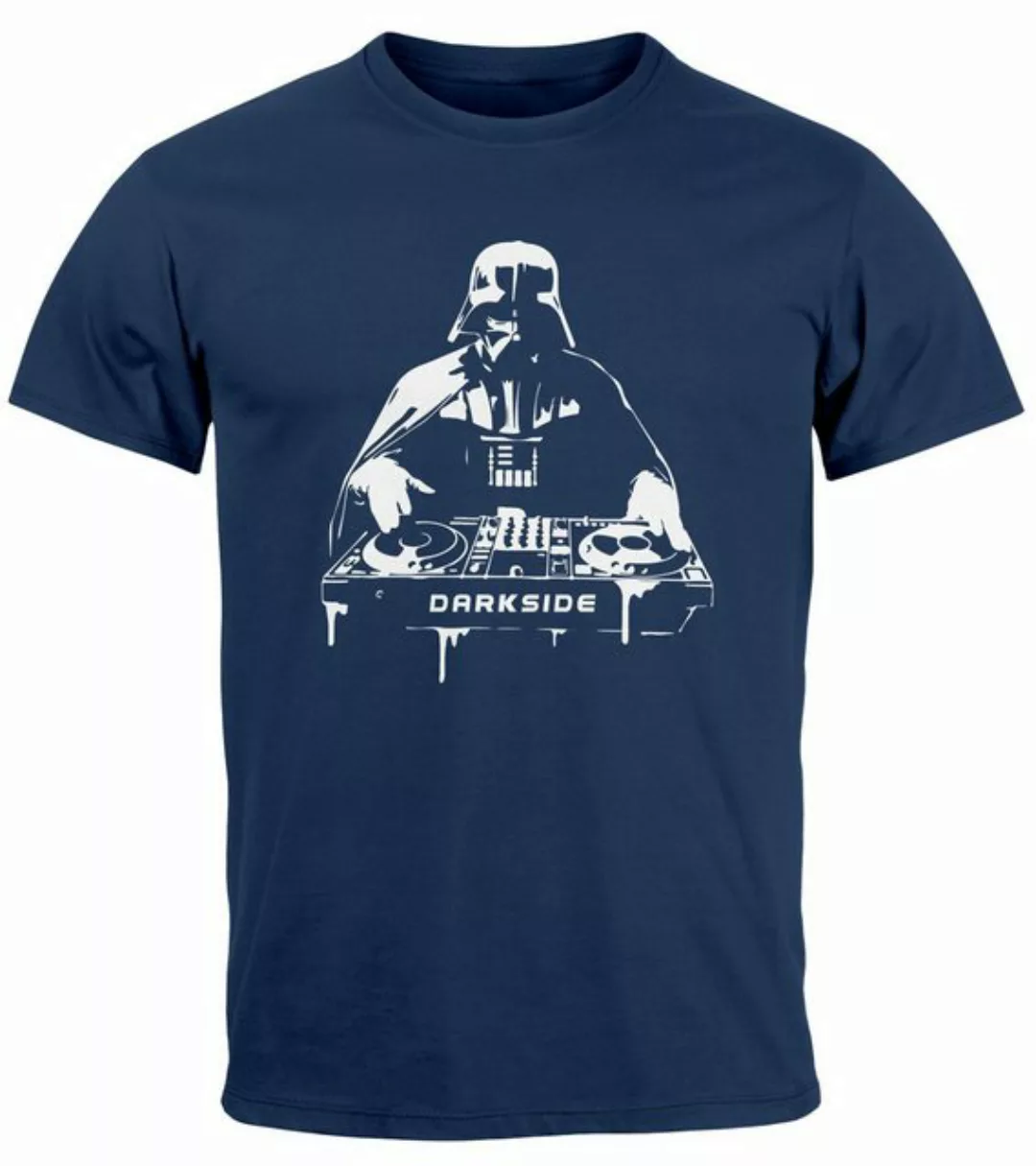 Neverless Print-Shirt Herren T-Shirt Techno DJ Parodie Printshirt Aufschrif günstig online kaufen