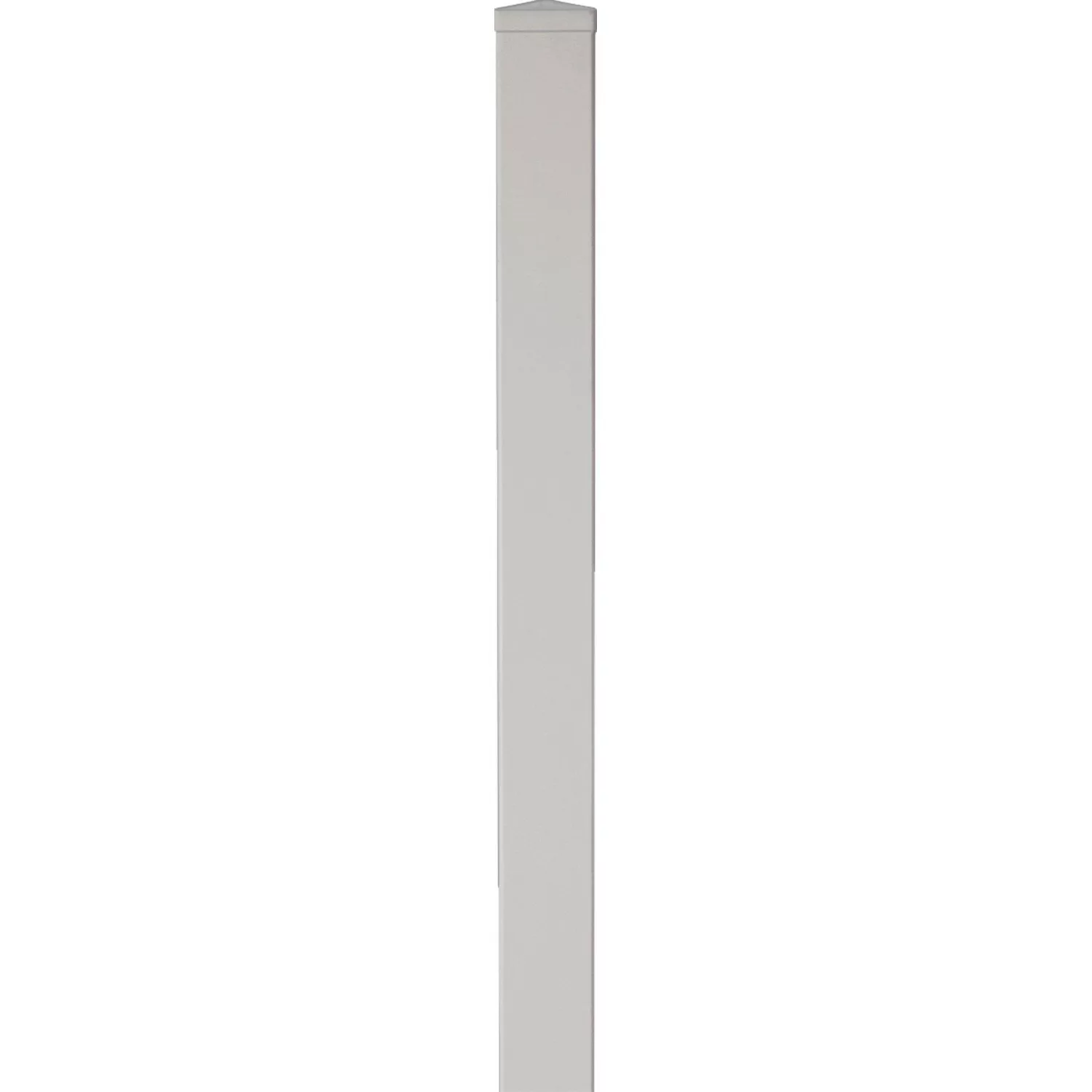 T & J Kunststoffpfosten Lightline Silbergrau zum Einbetonieren 9 x 9 x 150 günstig online kaufen