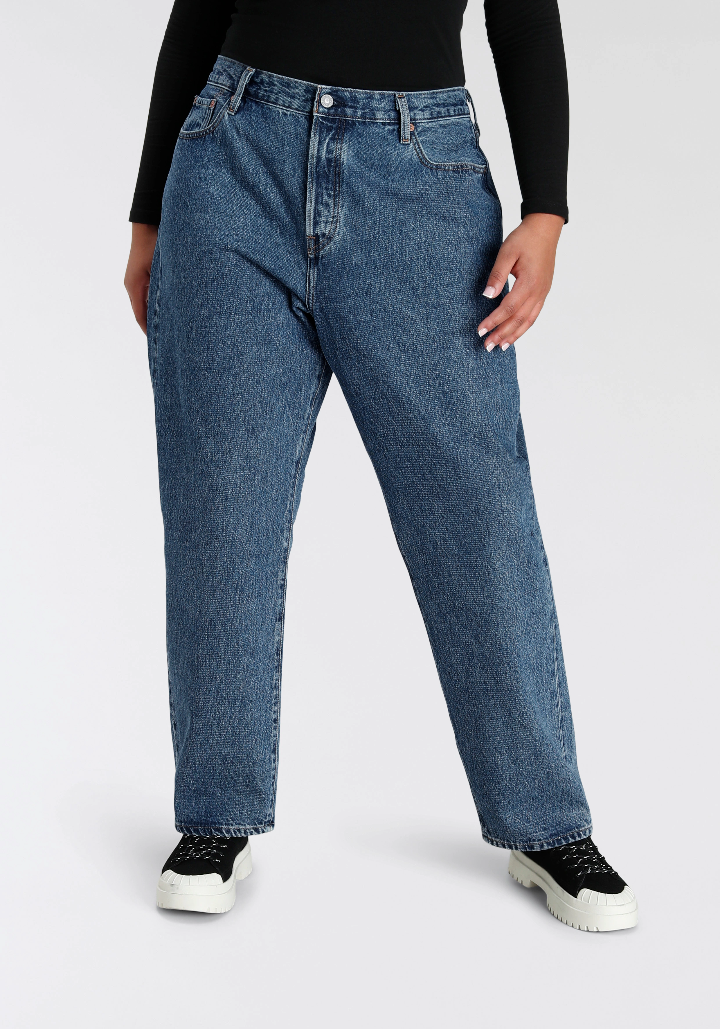 Levi's® Plus 5-Pocket-Jeans 501 im klassischen 5-Pocket-Style günstig online kaufen