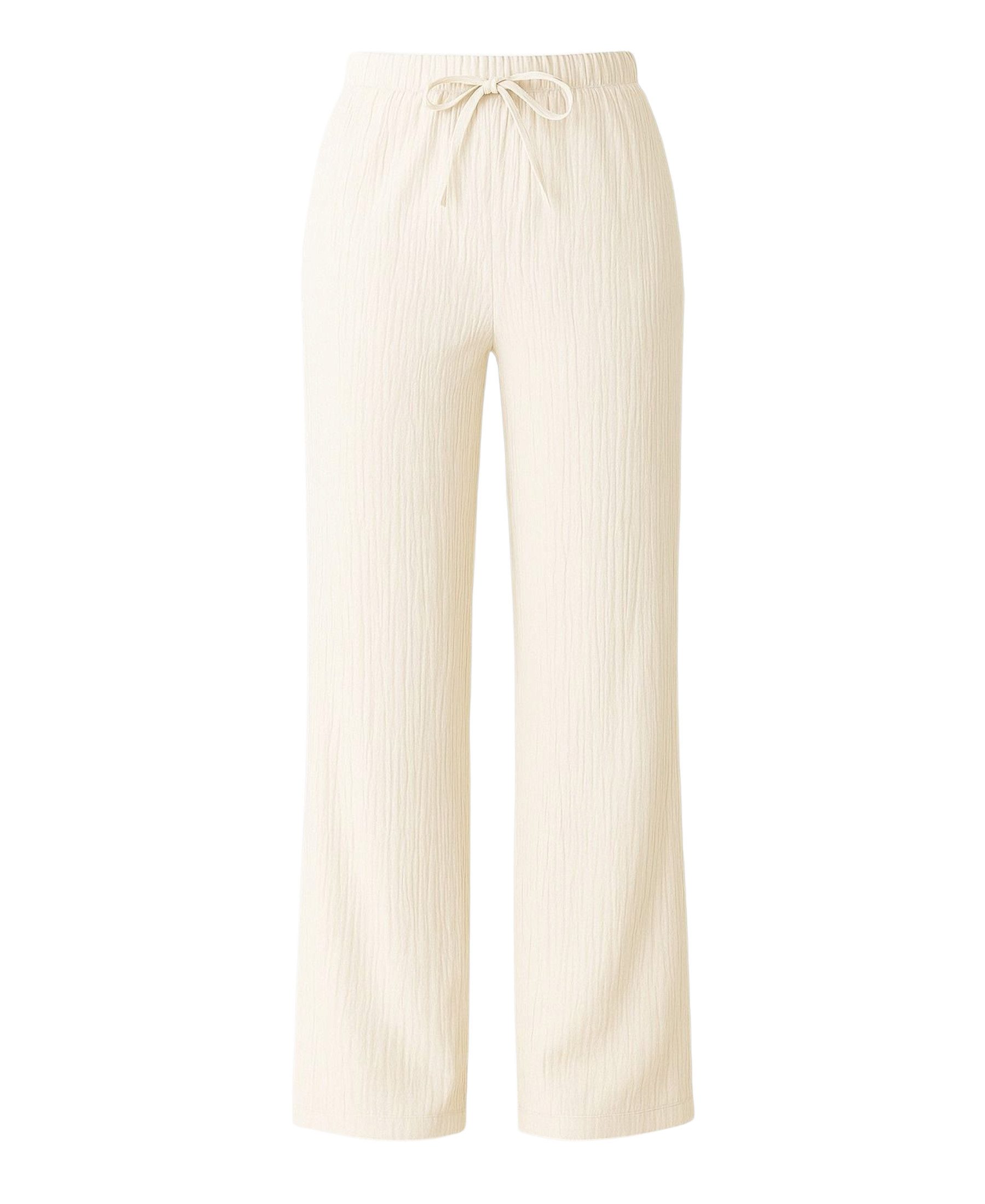 fashionshowcase Palazzohose Damen Sommerhose Crinkle Marlene-Hose günstig online kaufen