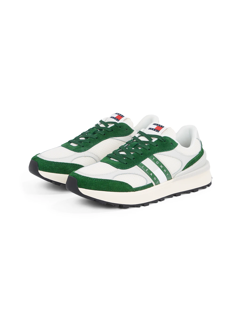 Tommy Jeans Sneaker "TJM TECHNICAL RUNNER ESS", Freizeitschuh, Halbschuh, S günstig online kaufen