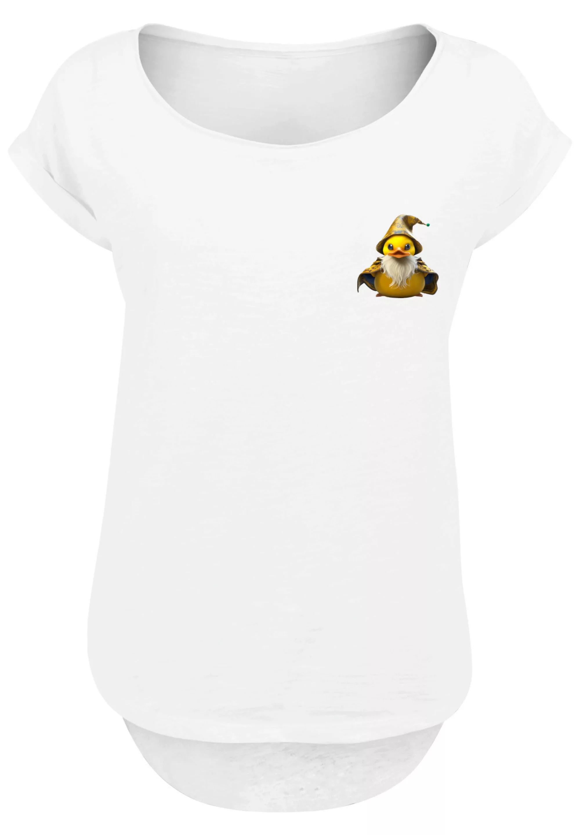 F4NT4STIC T-Shirt "Rubber Duck Wizard Long", Print günstig online kaufen