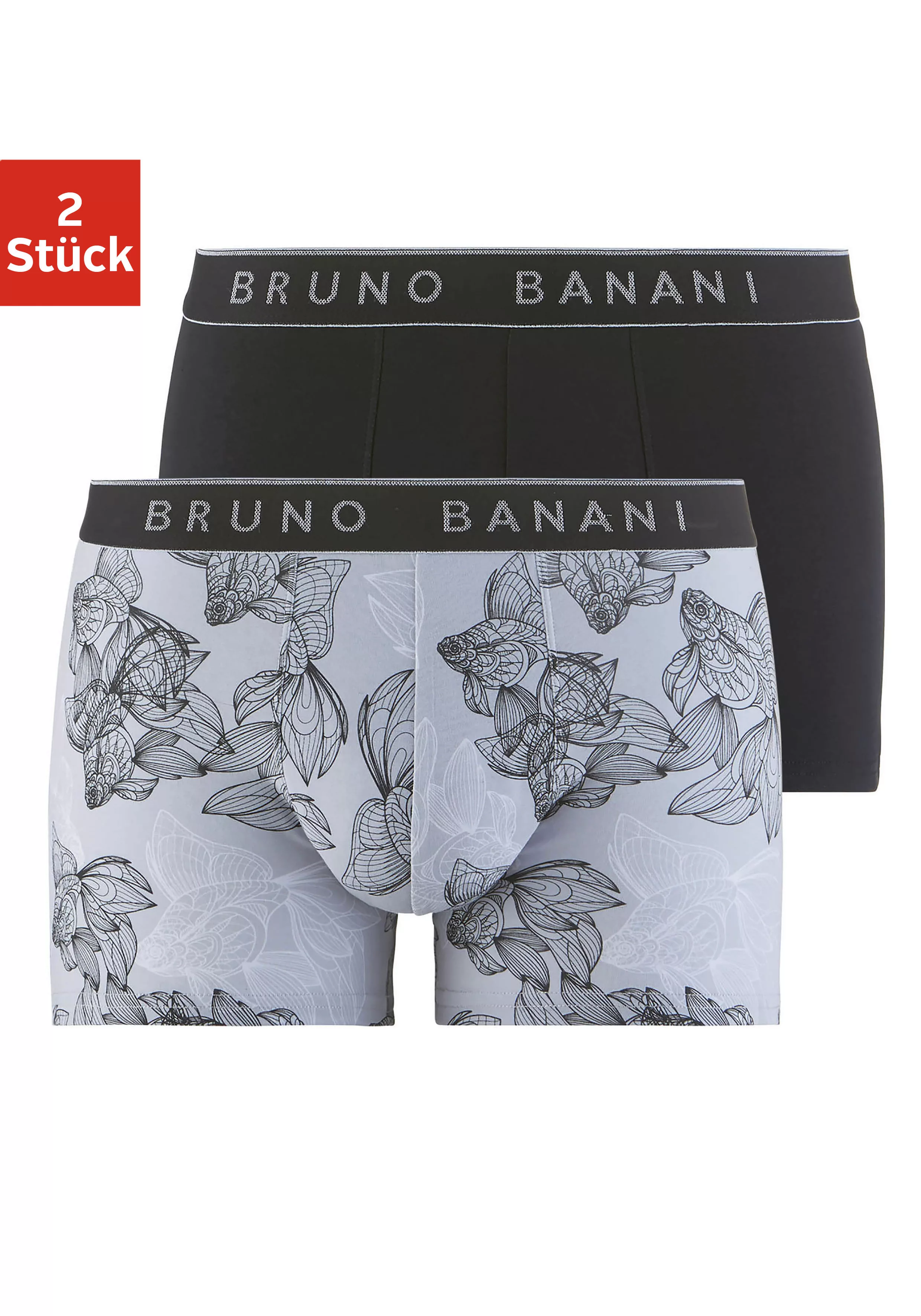 Bruno Banani Boxer, (Packung, 2 St.) günstig online kaufen
