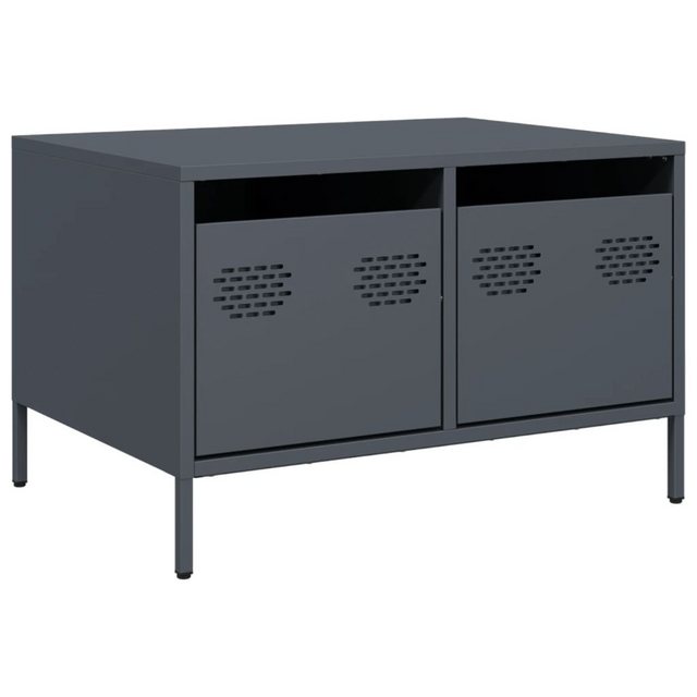 vidaXL TV-Schrank TV-Schrank Anthrazit 68x50x43,5 cm Kaltgewalzter Stahl (1 günstig online kaufen