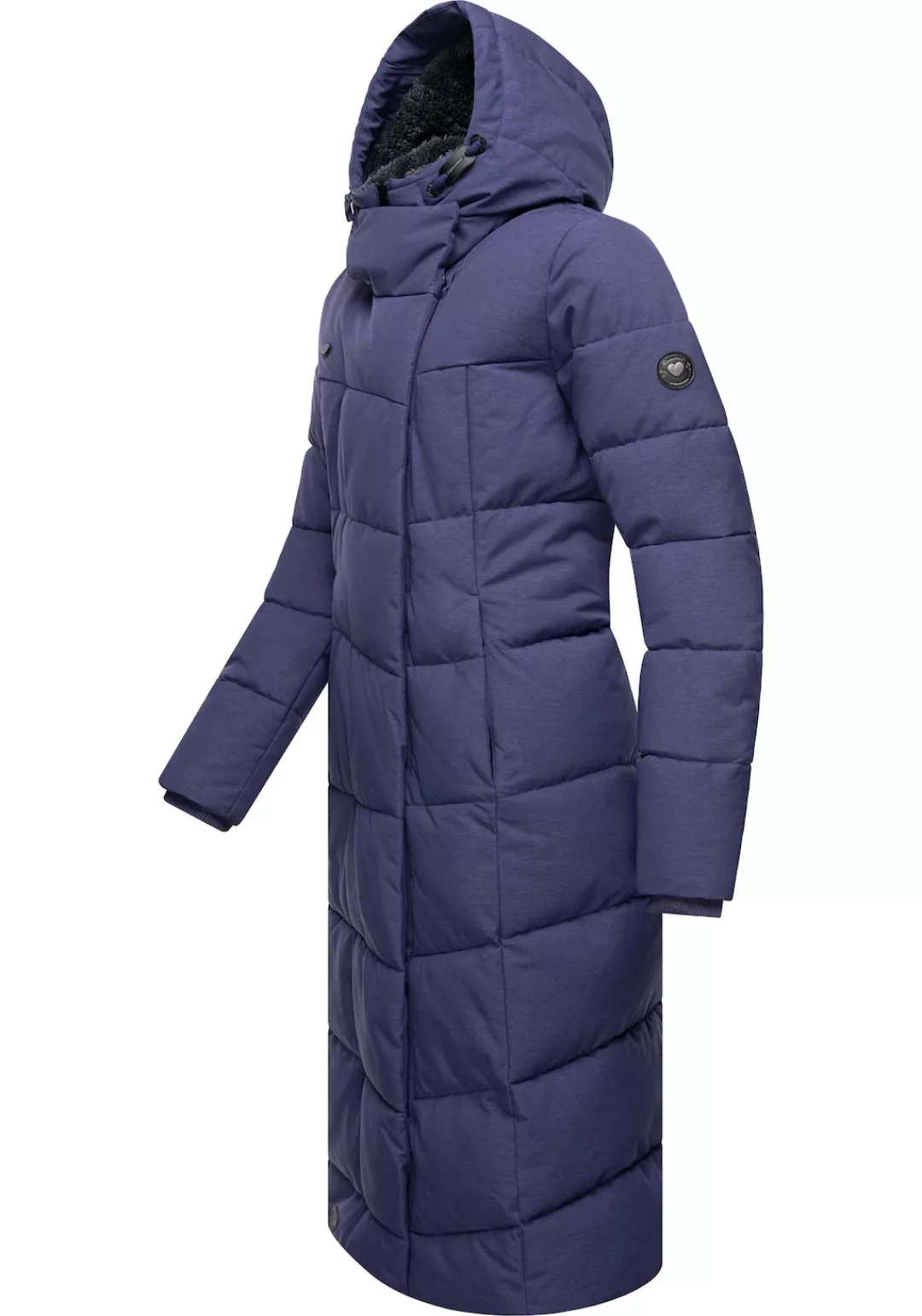 Ragwear Wintermantel "Pavla Long", extralanger Winterparka mit Teddyfutter günstig online kaufen