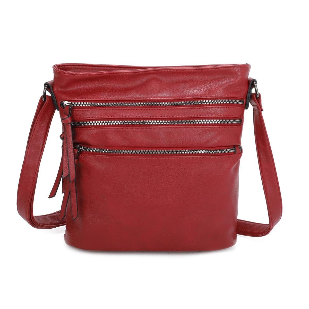 ITALYSHOP24 Schultertasche Damen Hand-Tasche XL Shopper günstig online kaufen