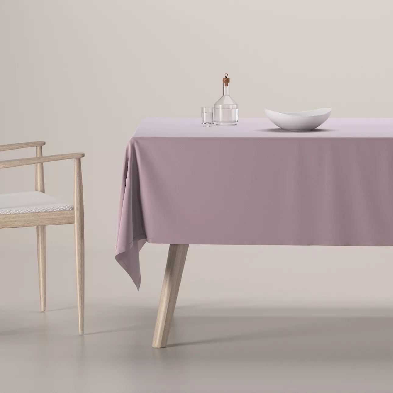 Rechteckige Tischdecke, rosa, Velvet (704-14) günstig online kaufen