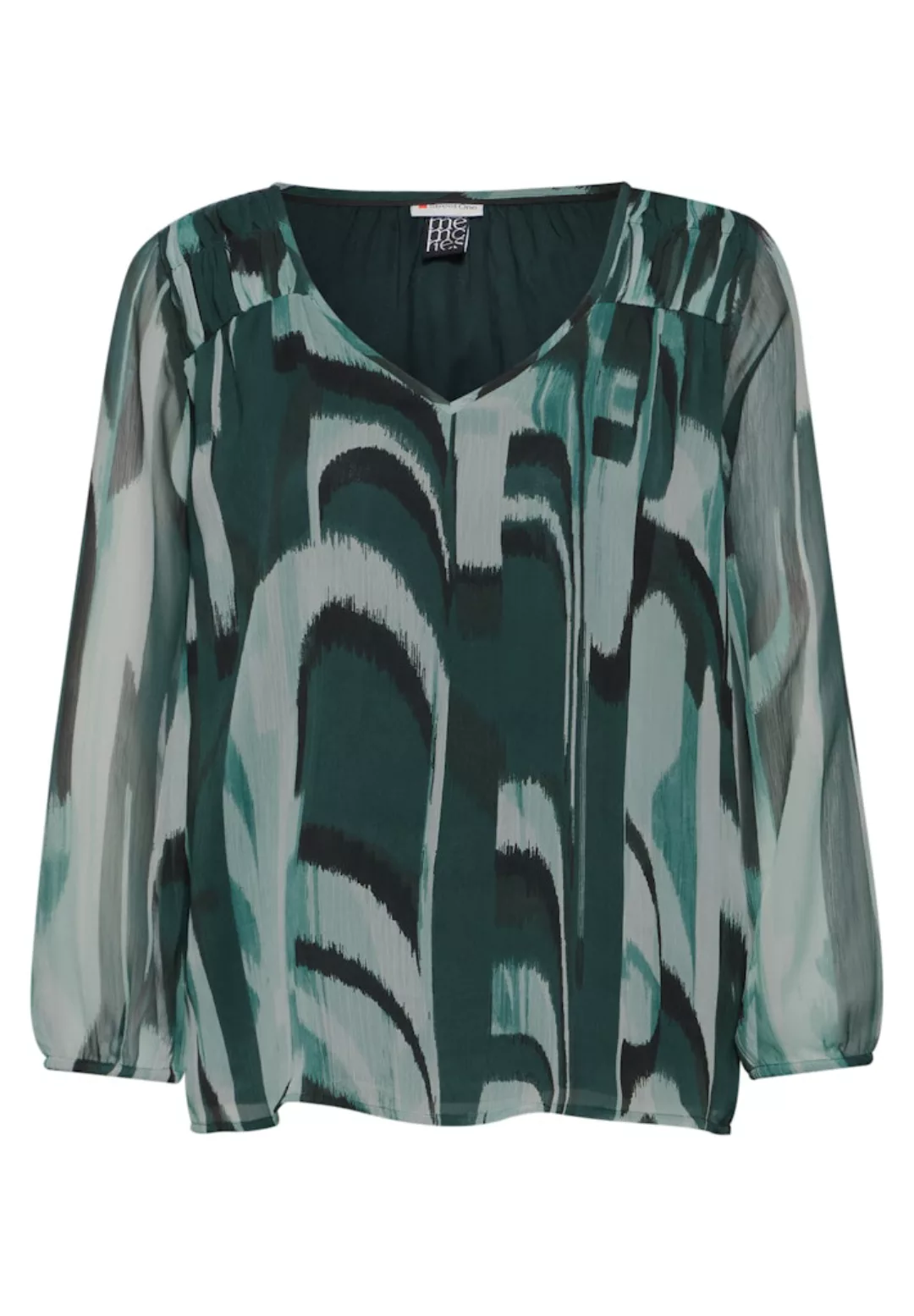 STREET ONE Blusentop LTD QR chiffon V-neck tunic bl günstig online kaufen