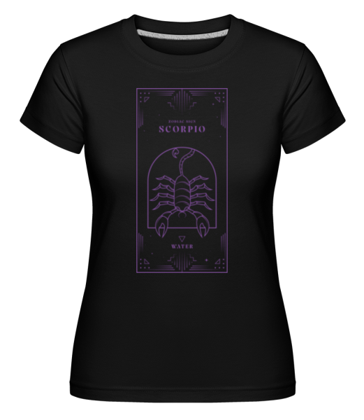 Art Deco Zodiac Sign Scorpio · Shirtinator Frauen T-Shirt günstig online kaufen