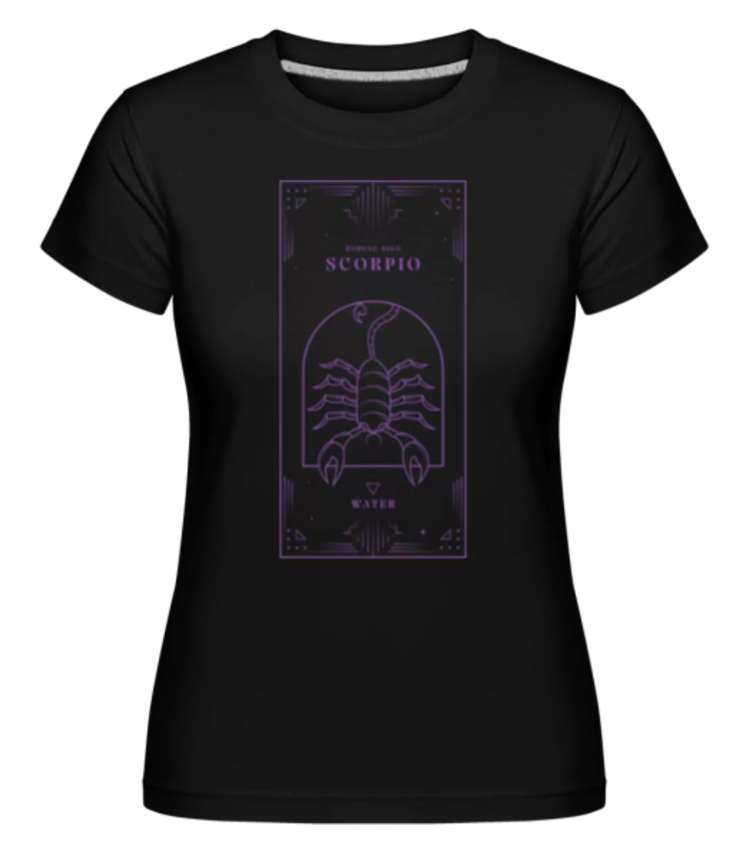 Art Deco Zodiac Sign Scorpio · Shirtinator Frauen T-Shirt günstig online kaufen