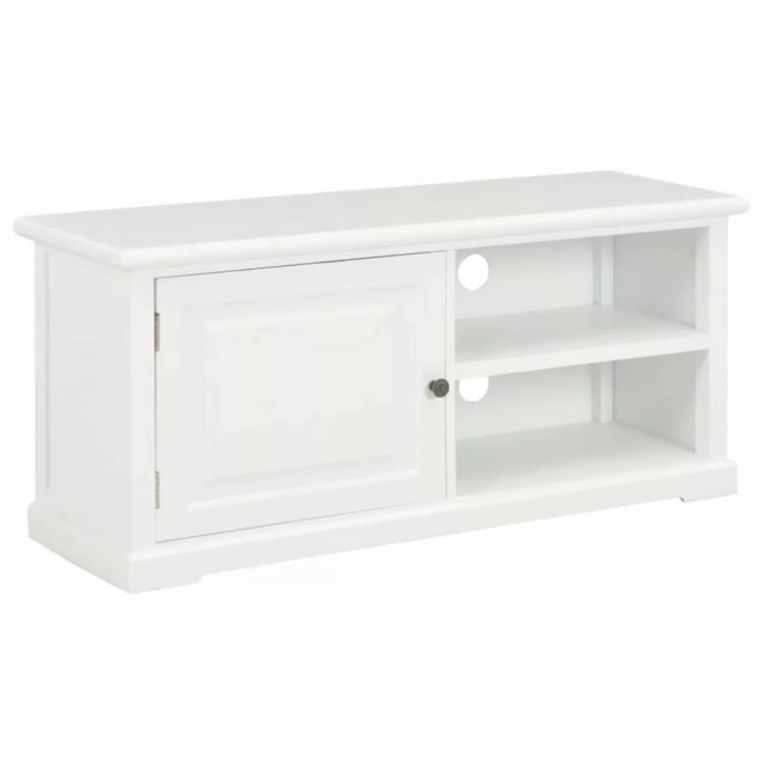 furnicato TV-Schrank Weiß 90x30x40 cm Holz (1-St) günstig online kaufen