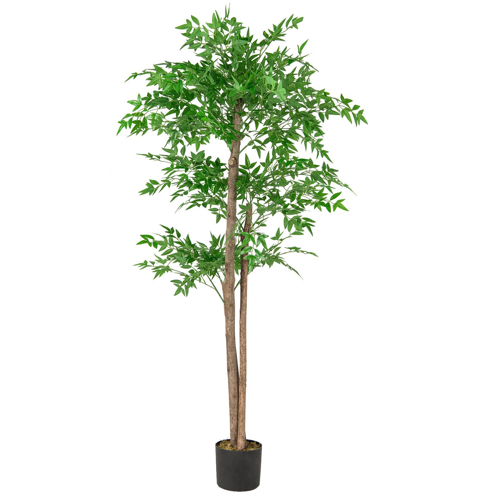 Kunstbaum Bambusbaum, COSTWAY, Höhe 150 cm, günstig online kaufen