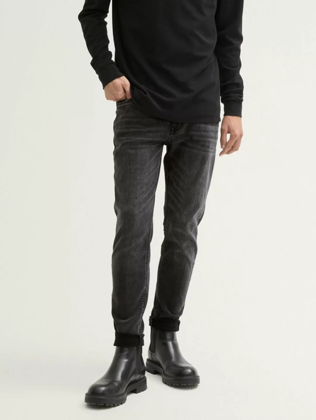 TOM TAILOR Denim 5-Pocket-Jeans Superflex Slim Tapered Jeans günstig online kaufen