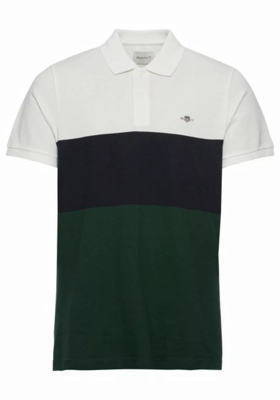 Gant Poloshirt BLOCK STRIPE KA RUGGER dreiteiliger Farbmix für modernen Loo günstig online kaufen