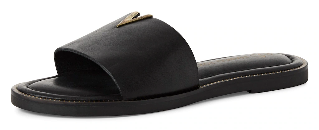MARCO TOZZI Pantolette, Flats, Sommerschuh mit günstig online kaufen