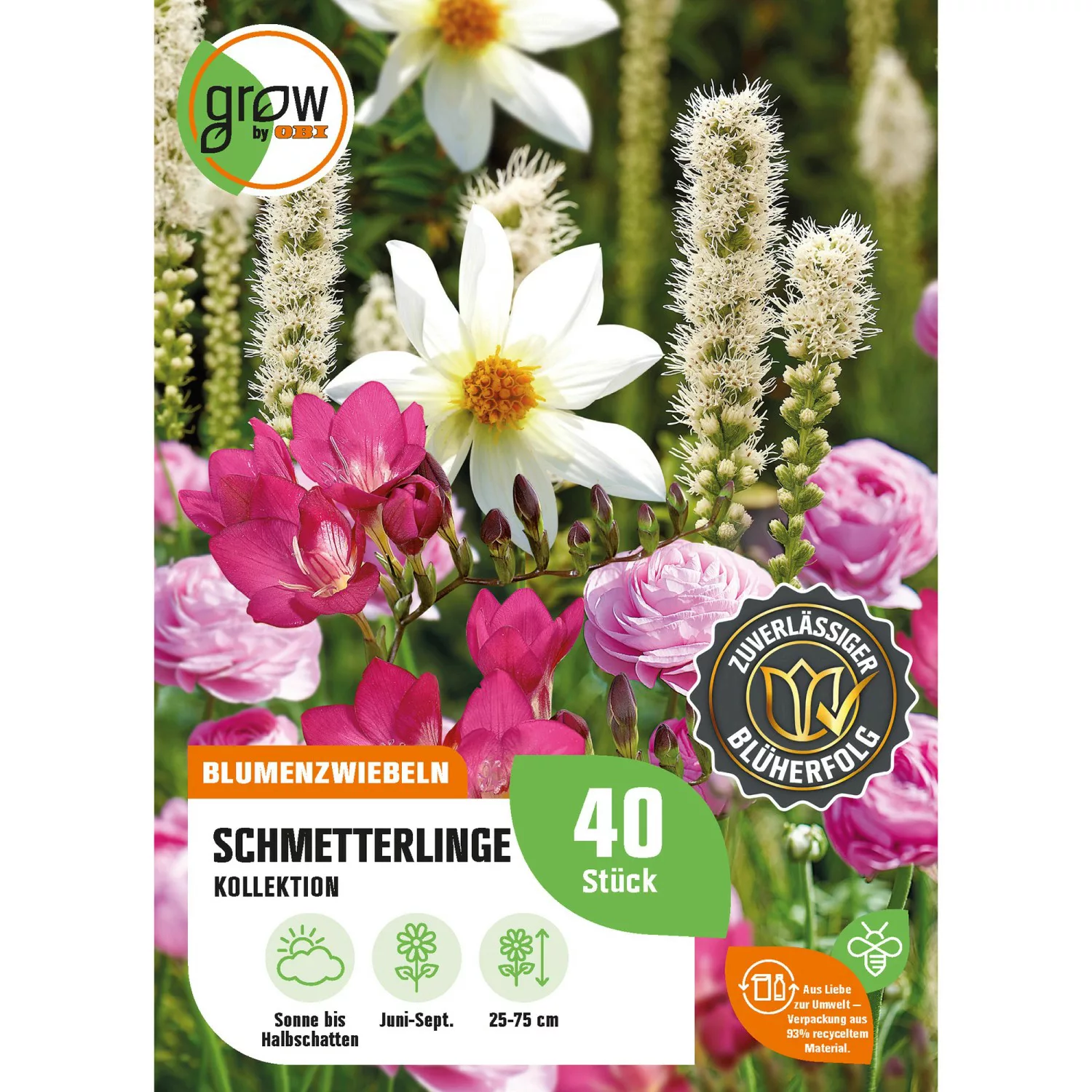 GROW by OBI Schmetterlinge-Kollektion Höhe ca. 25 cm - 75 cm günstig online kaufen